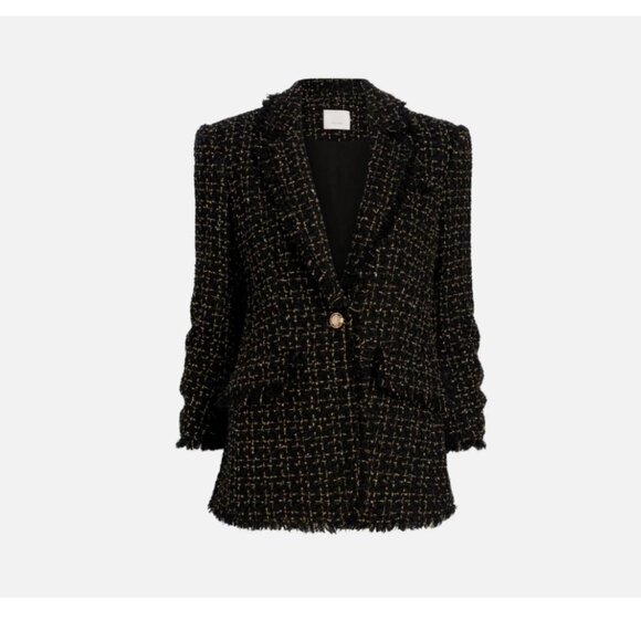 Cinq a Sept Sylvie Boucle Khloe Blazer Jacket - Picture 4 of 9